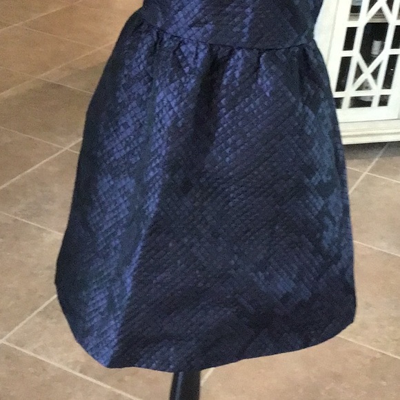 A/wear quilted skater dress, navy blue, size 8, NWT - Picture 3 of 6